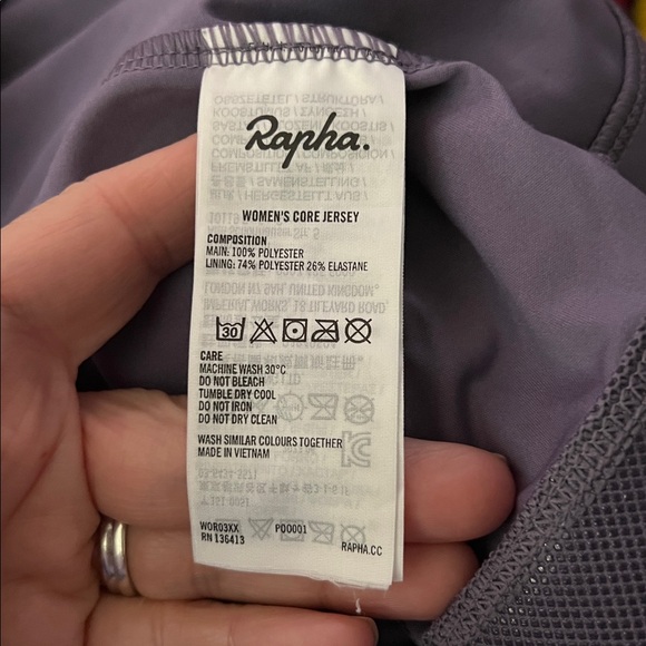 Rapha Core Jersey Full Zip Biking Women’s XL - Picture 6 of 9